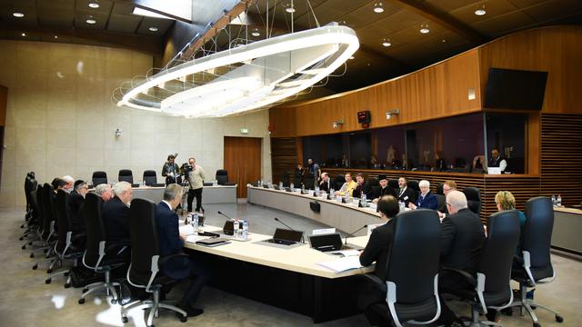 Uczestnicy spotkania podczas sesji obrad w sali konferencyjnej© European Union, 2017  / Source: EC - Audiovisual Service

 